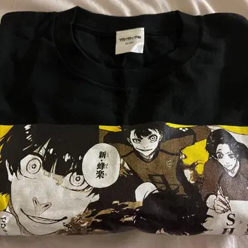 블루 록 전시회 블루록 전시회 바치라 메구루 티셔츠