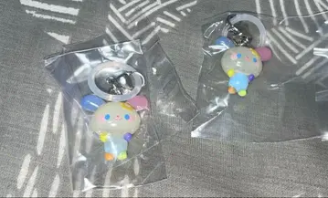 산리오 캐릭터즈 윳토 메지루시 액세서리 우사하나 2개