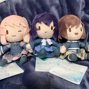극장판 프로세카 후와푸치 미니 봉제 인형 '니고' 3종