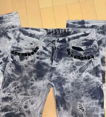 GLAD NEWS 데미지 데님 남성용