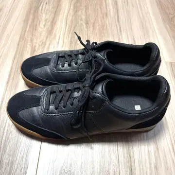 유니클로 C UNIQLO:C 스웨이드 콤비네이션 스니커즈 블랙