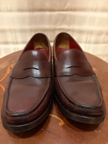REGAL Shoe&co. 다크 브라운 가죽 로퍼