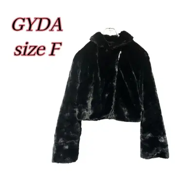 GYDA 에코 퍼 라이더 자켓 블랙 FREE