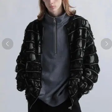 2WAY 프린지 ZIP 가디건(HARE)