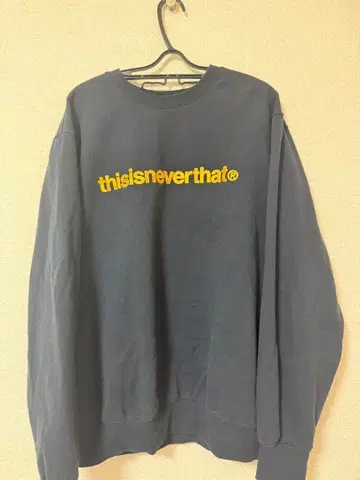 thisisneverthat 네이비 맨투맨