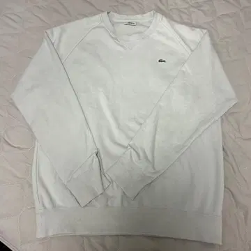 LACOSTE 화이트 트레이닝복 A 사이즈