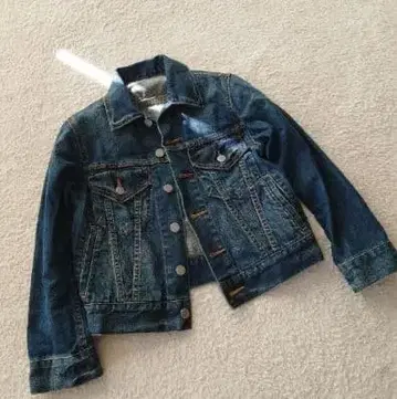 MACPHEE 데미지 데님 자켓