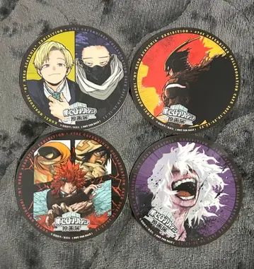 히로아카 원화전 콜라보 카페 코스터