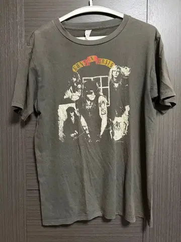GUNS N' ROSES 밴딩 티셔츠 빈티지 M