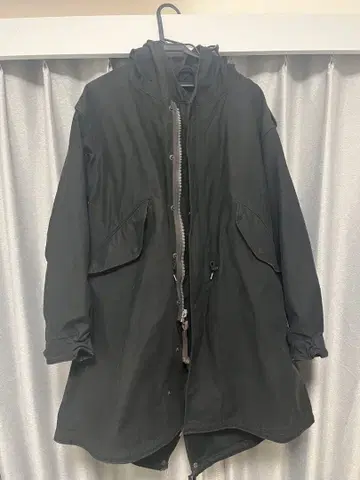 William Gibson M51 블랙 모즈 코트