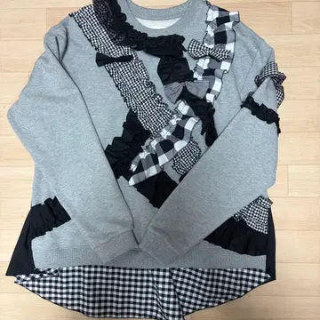 BEAMS BOY [ 별주 ] TORI-TO / 리본 맨투맨 셔츠