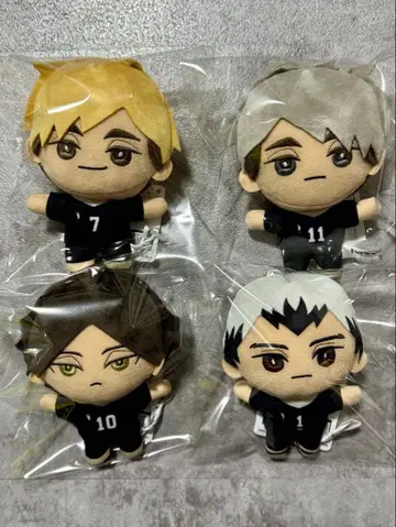 하이큐 미니코레 봉제 인형 마스코트 5종류 세트