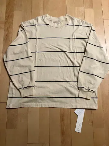 블럼스 롱 티 긴팔 보더 미사용 새상품 택 포함