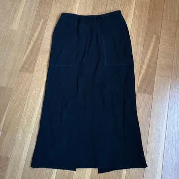 윔 가젯 와플 스커트 블랙