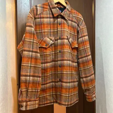 레어 모로코 제조 파타고니아 셔츠 블루종 안감 플리스 다운