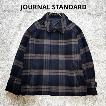 저널 스탠다드 울 모사 숏 블루종 140S