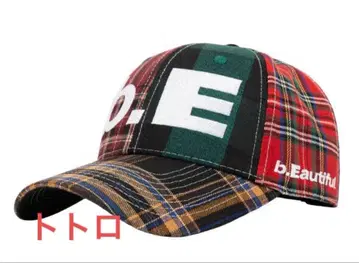 B.Eautiful b.E 햇 믹스 플래드 캡 햇