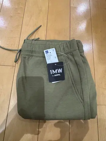 GU 1MW by SOPH. 조거 팬츠 L 사이즈 올리브