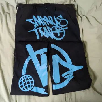 minustwo 카고 팬츠 블루 S