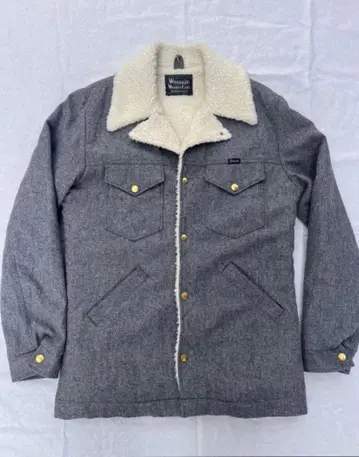 Wrangler 코트 보아 자켓 울 플란넬 런치 코트 XL