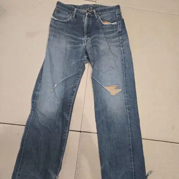 EDWIN 505X 스트레이트 데님 블루