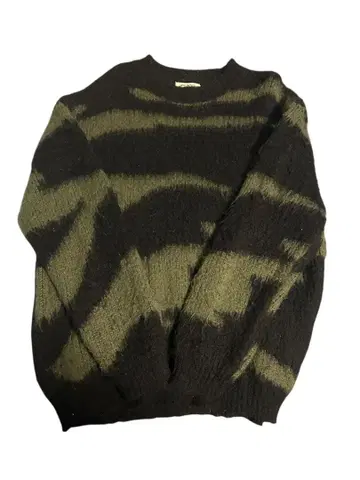 Loop Factory 카모플라쥬 패턴 니트 스웨터