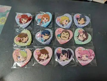 프리티 리듬 오로라 드림 하트 캔뱃지 와타루 제외