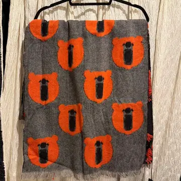 새상품 FRANCO FERRARI 곰 무늬 머플러