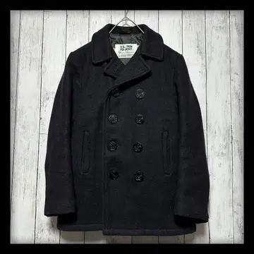 [ Shott U.S.740N ] 피코트 USA제 블랙 16 피자켓