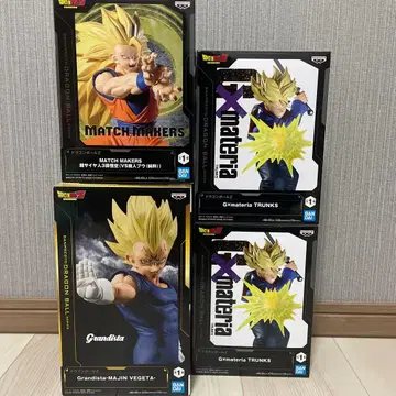 묶음 판매 즉시 구매 대환영^ ^ 드래곤볼 피규어 4개 세트!