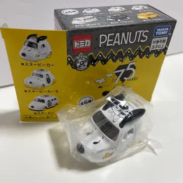 [ 미사용 새상품 ] 스누피 카 PEANUTS 75주년 기념