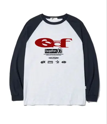 ESCAPEFROM 롱T셔츠 네이비