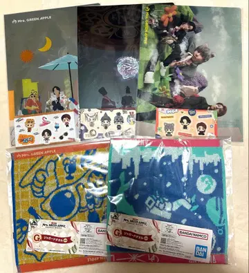 미세스 제일복권 클리어 파일 & 스티커 시트 자카드 타월