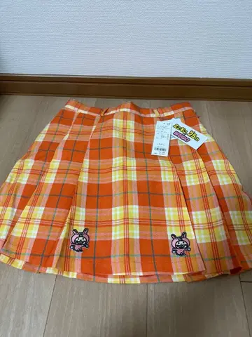 미니모짱 x WEGO 체크 스커트 미니모니.