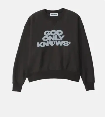 GODONLYKNOWS 맨투맨 차콜 L 사이즈 이와타 타카노리