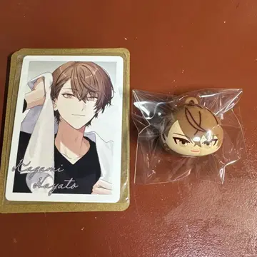 니지산지 빗쿠라타마고 츠마무루 카드 & 마스코트 카가미 하야토