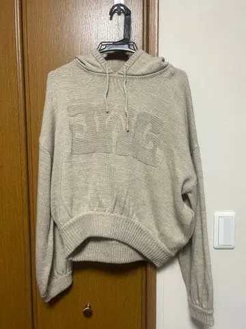 JIMWAG 로고 후드 니트