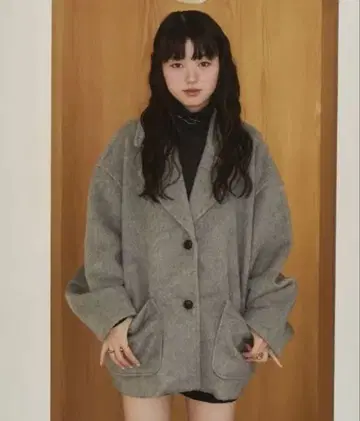 REMOON 샤기 코트