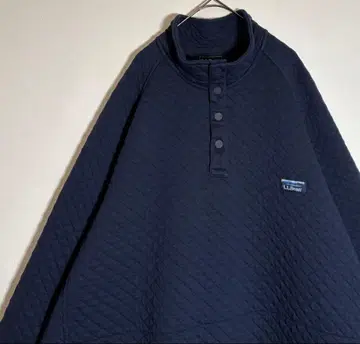 L.L.Bean 스냅 버튼 퀼팅 맨투맨