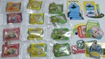 순순 바스락 캔디 참 키라키라 다이컷 스티커