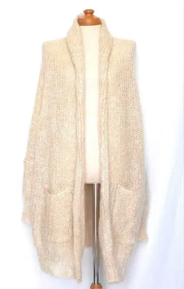 아이보리 니트 가디건