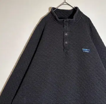 L.L.Bean 스냅 버튼 퀼팅 맨투맨