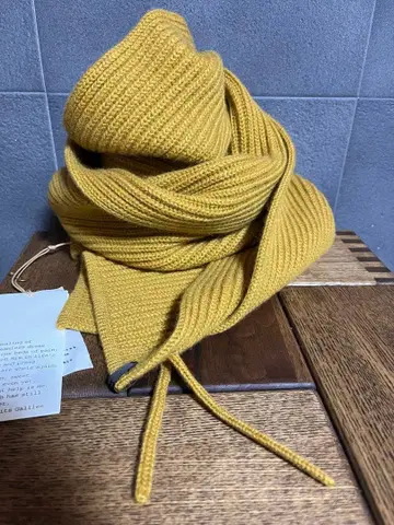 새상품 YURI PARK 100% 캐시미어 머플러