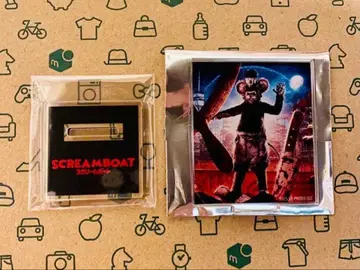 스크림 보트 아크릴 스탠드 테리퍼 호러 영화 미키마우스?