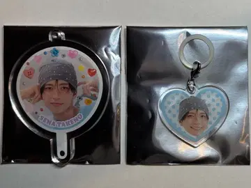 ICEx 타케노 세나 메지루시 참 부채 키링