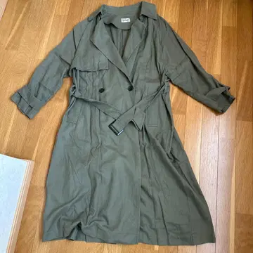 저널 스탠다드 린넨 혼방 트렌치코트