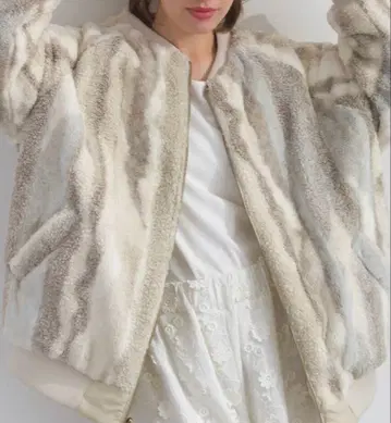 Lupilien 퀼팅 리버서블 블루종 그레이지