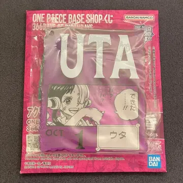 ONE PIECE BASE SHOP 복권 우타 아크릴 블록