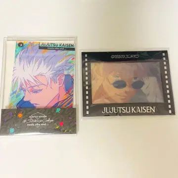 주술회전 Niko and - 콜라보 고죠 사토루 키링 클리어 카드