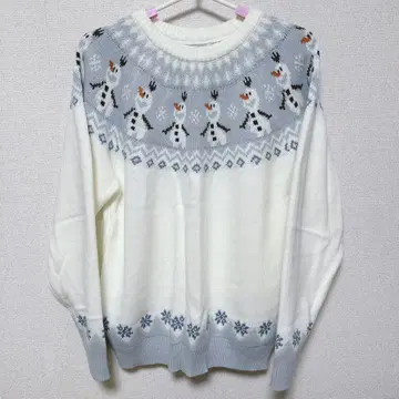 도쿄 디즈니 리조트 올라프 스웨터 L 사이즈